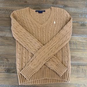 Ralph Lauren Sport Camel Sweater sz small